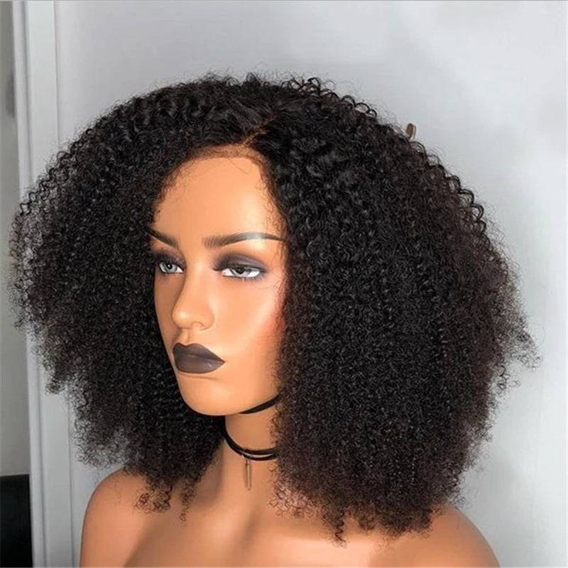 Small Volume Fluffy Chemical Fiber High Temperature Silk Wig Cover