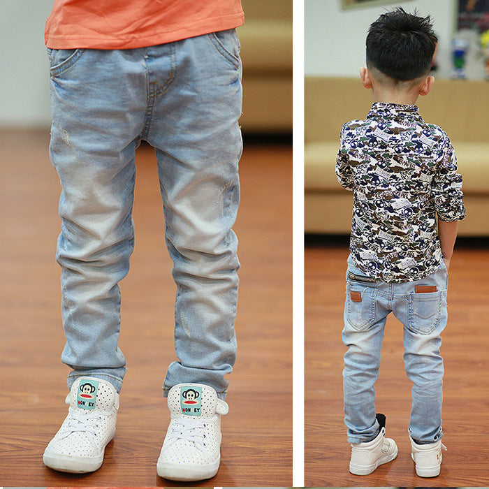 Boys Rear Pocket Zip