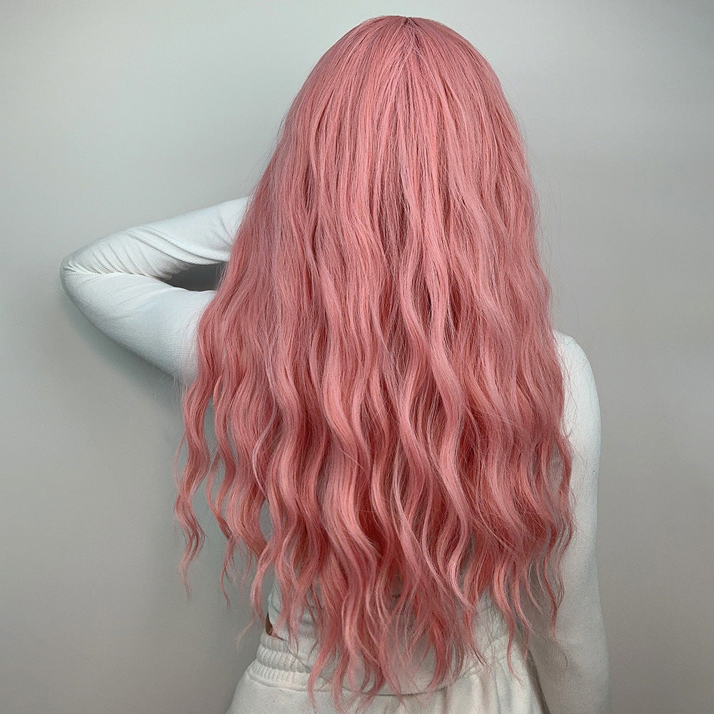 Air Bang, Wavy & Long Curly Chemical Fiber Wig