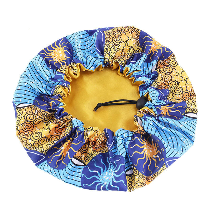 Batik Printed Satin Hat