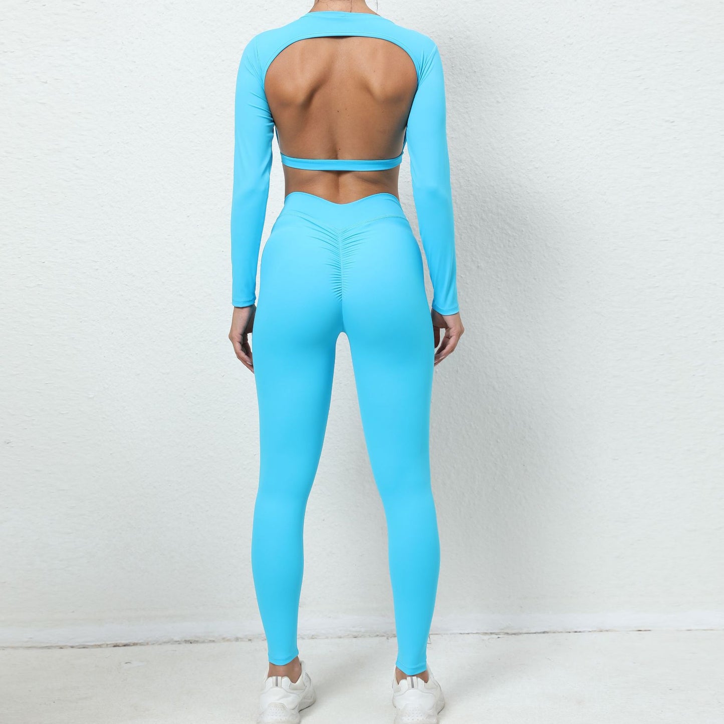 Bare Back Yoga Pants Suit