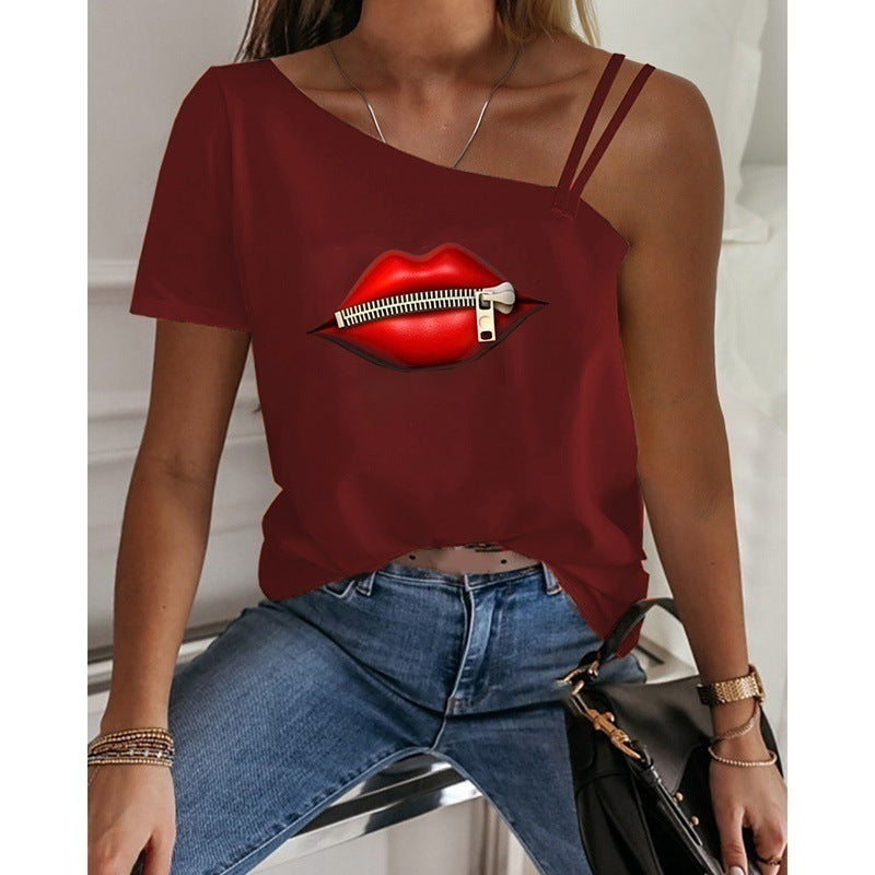 Panelled Strap Cropped Top