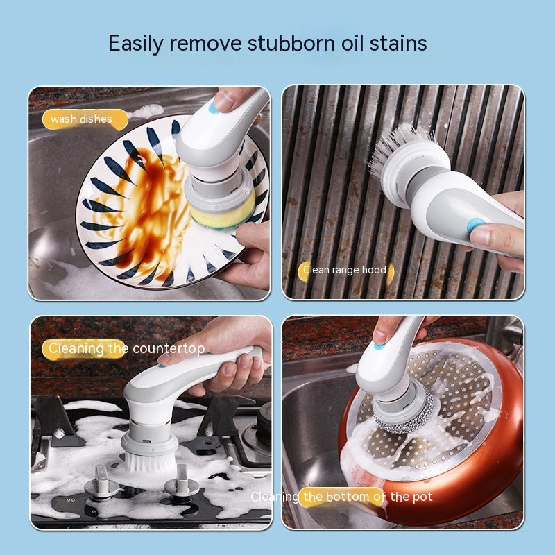4 In 1 Portable Electric Cleaning Brush