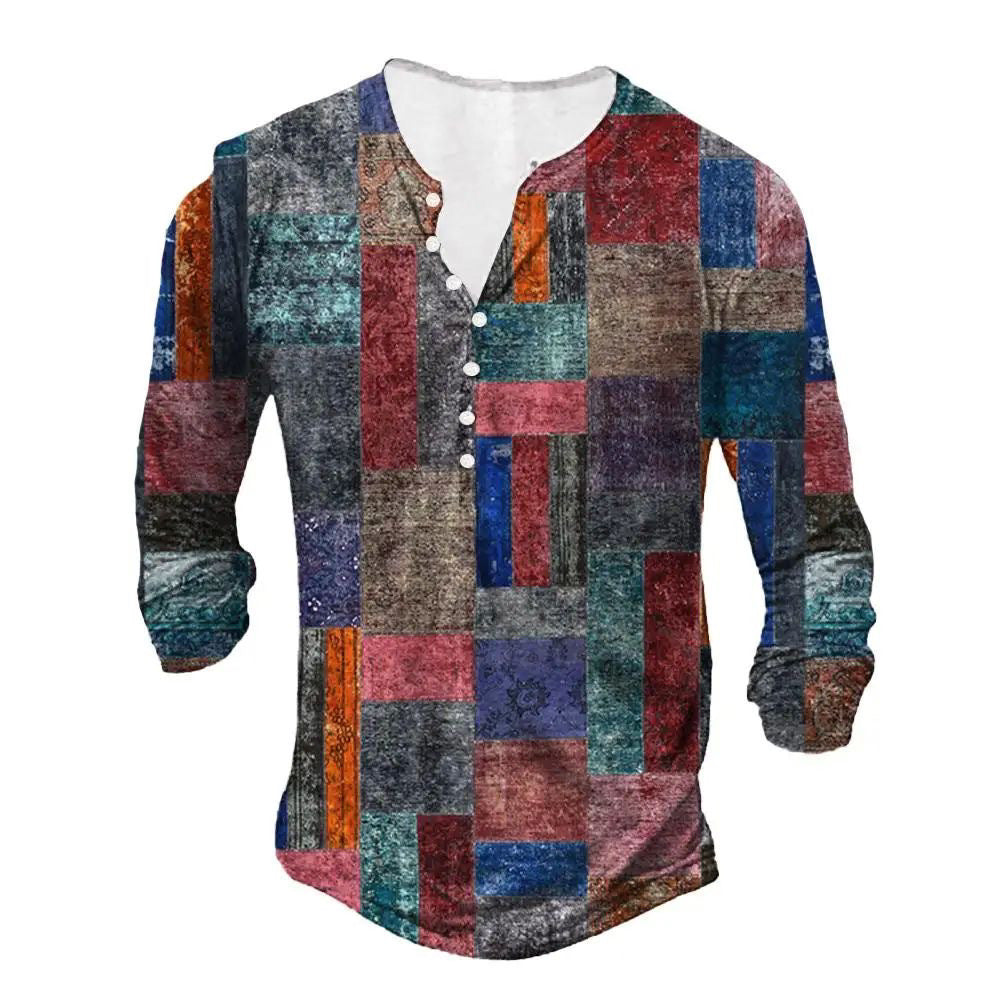 Placket 3D Digital Printed