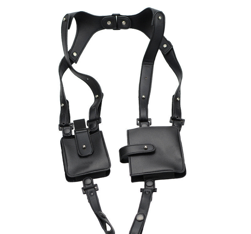 Cowhide Underarm Shoulder Wallet/Mobile Phone