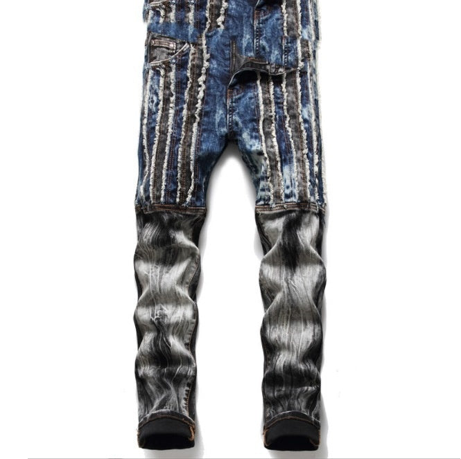 Embroidered Stretch Jeans
