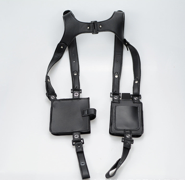 Cowhide Underarm Shoulder Wallet/Mobile Phone