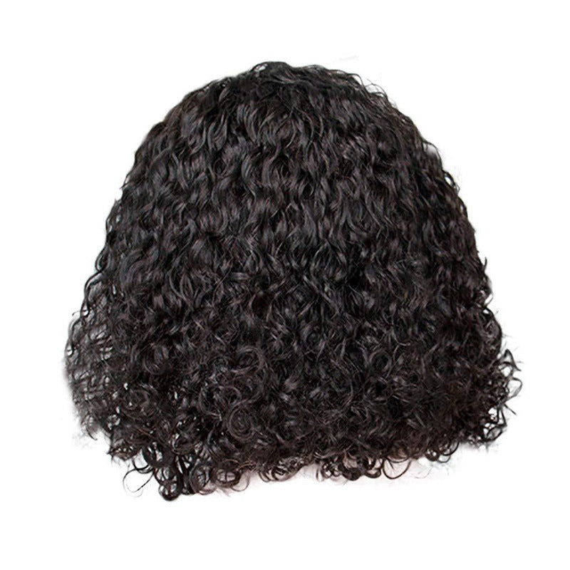 Small Volume Fluffy Chemical Fiber High Temperature Silk Wig Cover