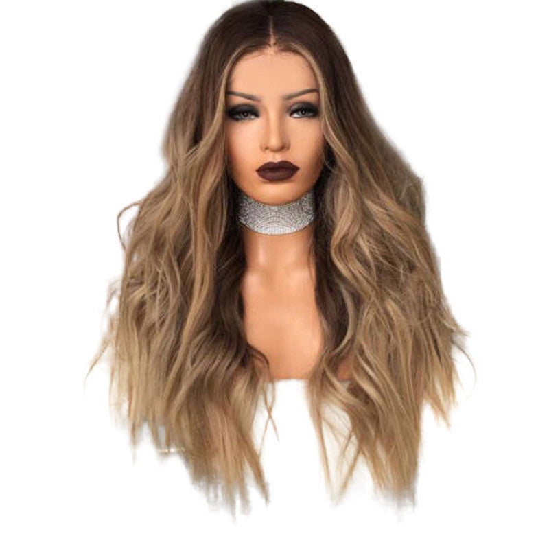 Long Brown Gradual Curly Hair