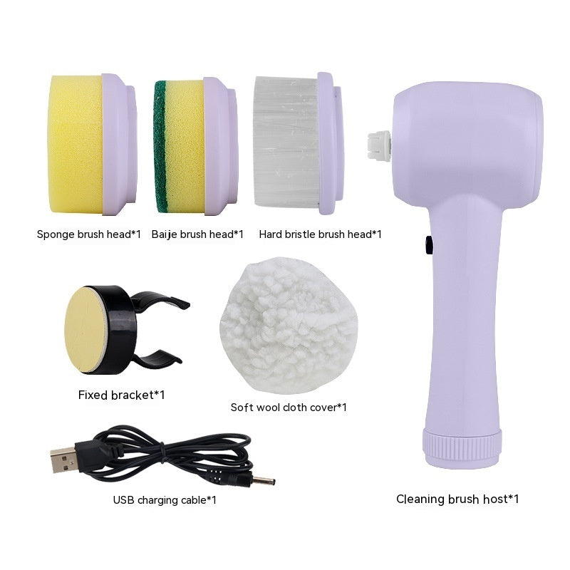 4 In 1 Portable Electric Cleaning Brush