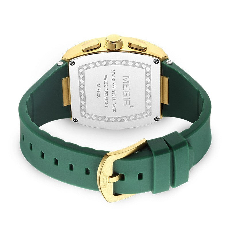 Wine Barrel Megia Multi-function Sports Watch