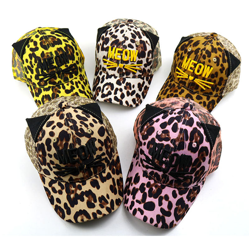 Leopard Cat Baseball Cap