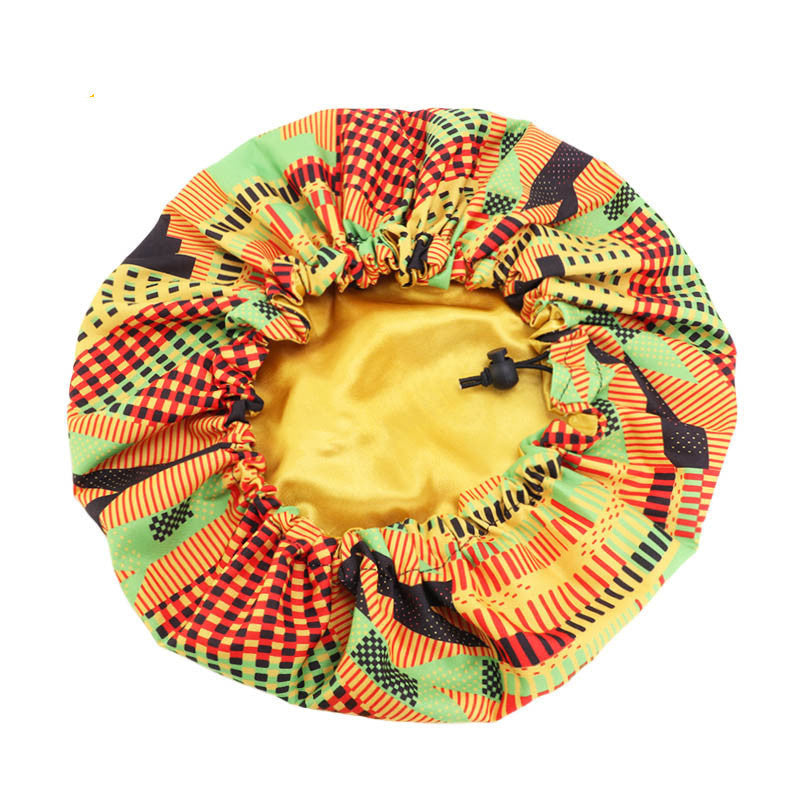 Batik Printed Satin Hat