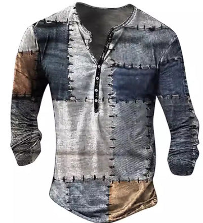 Placket 3D Digital Printed