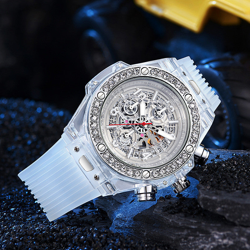 D Inlaid Transparent Waterproof Quartz