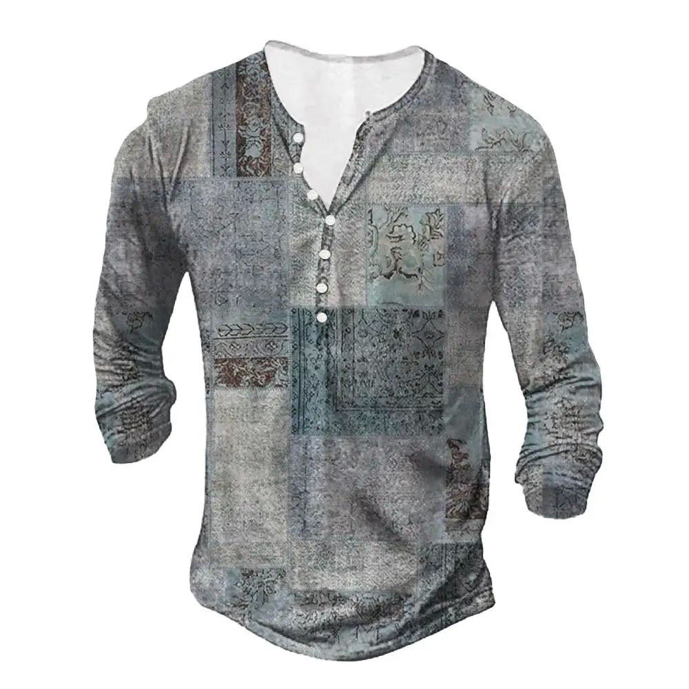 Placket 3D Digital Printed
