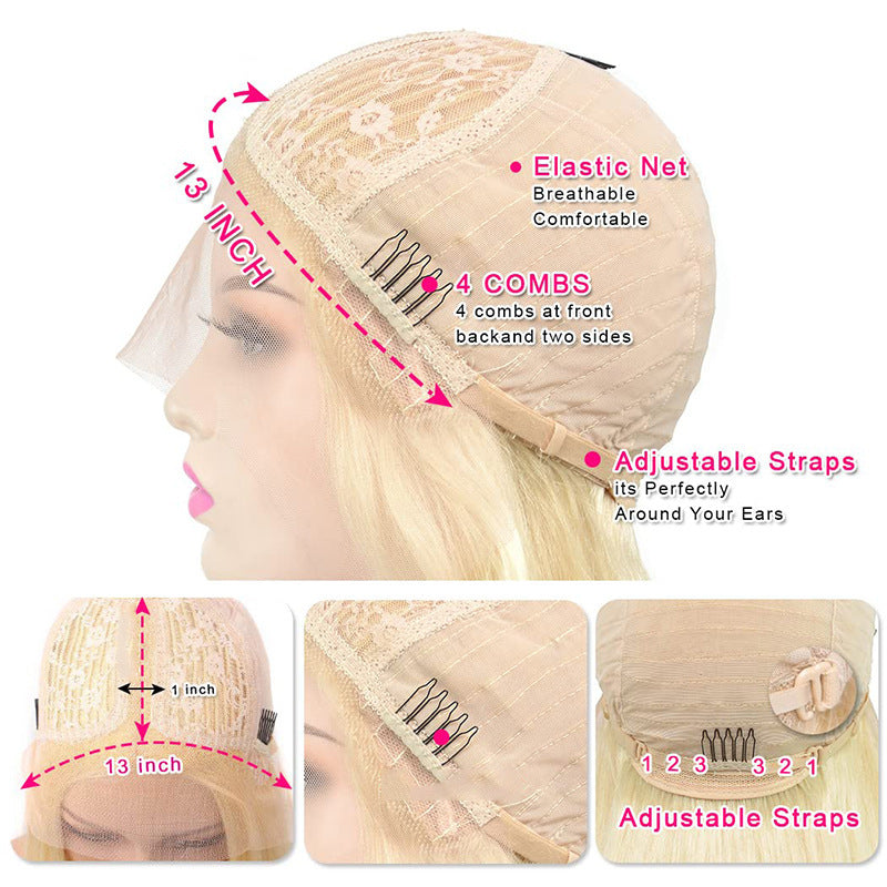 Front Lace Chemical Fiber Head Cover