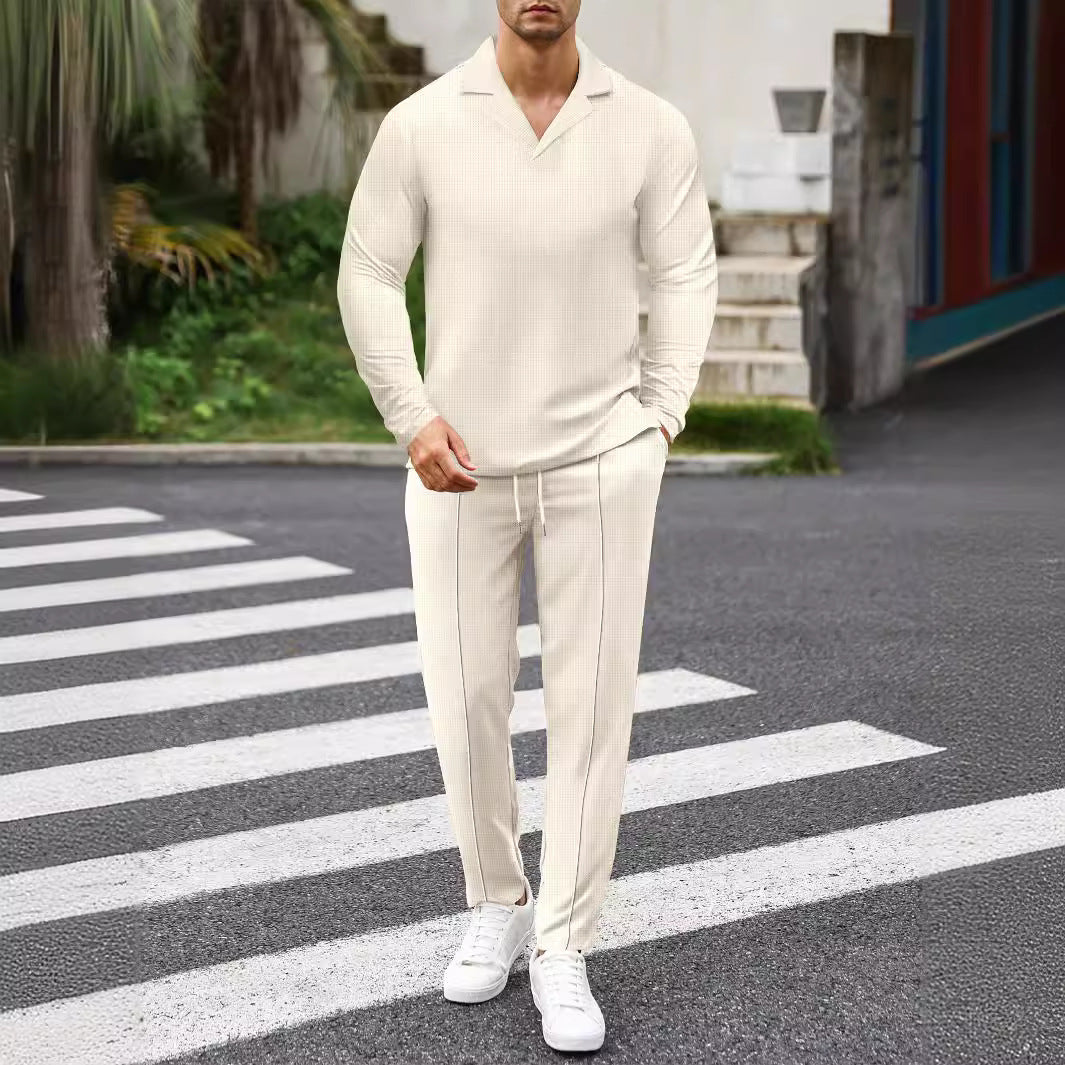 Autumn And Winter Solid Suit