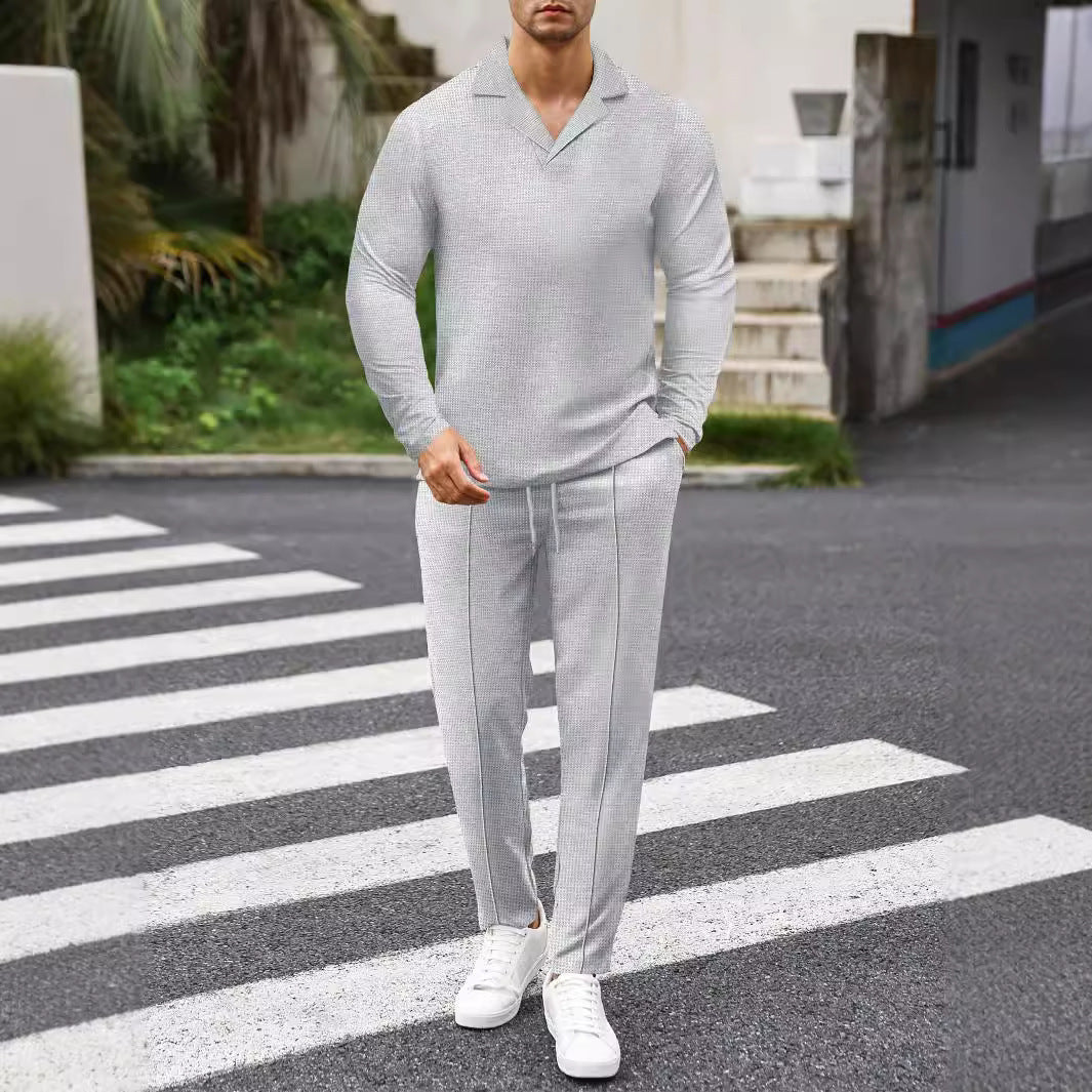 Autumn And Winter Solid Suit