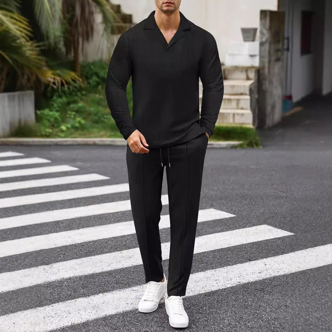 Autumn And Winter Solid Suit