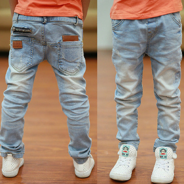 Boys Rear Pocket Zip