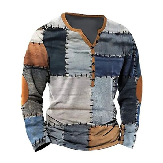 Placket 3D Digital Printed