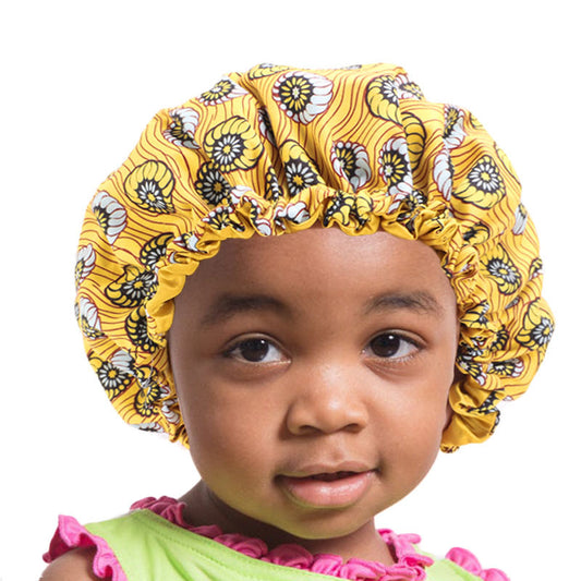 Batik Printed Satin Hat