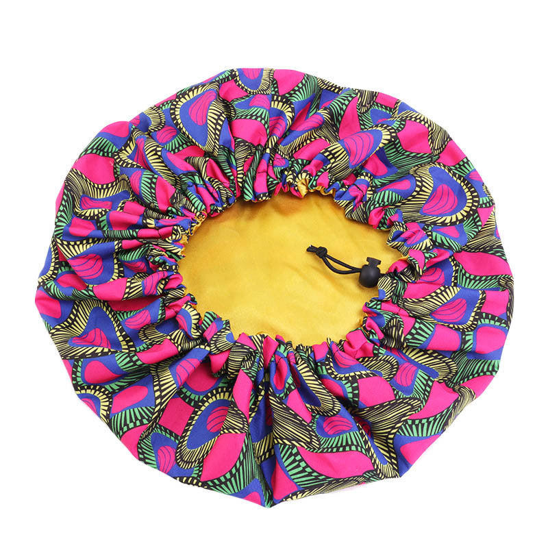 Batik Printed Satin Hat