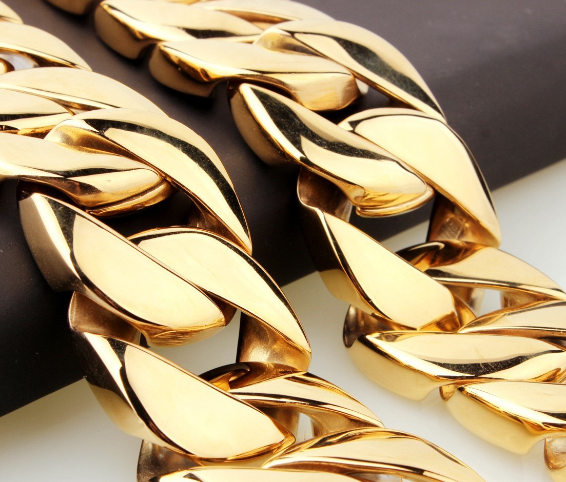Titanium Steel Vacuum Plating Necklace