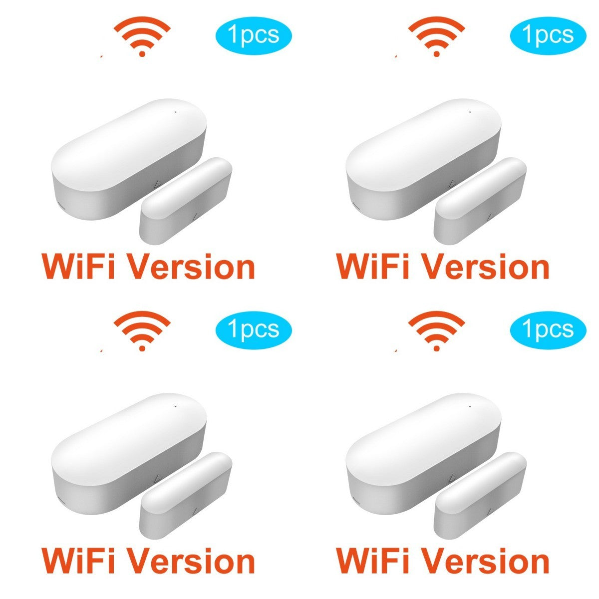 Tuya Wifi Smart Door Magnetic Anti-theft Alarm With App