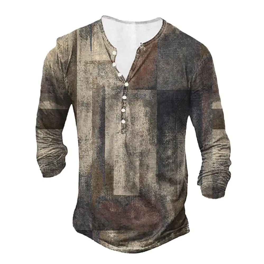Placket 3D Digital Printed