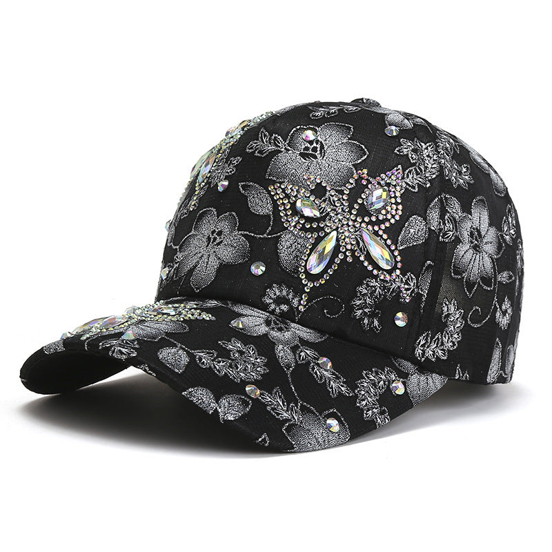 Butterfly Peaked Cap