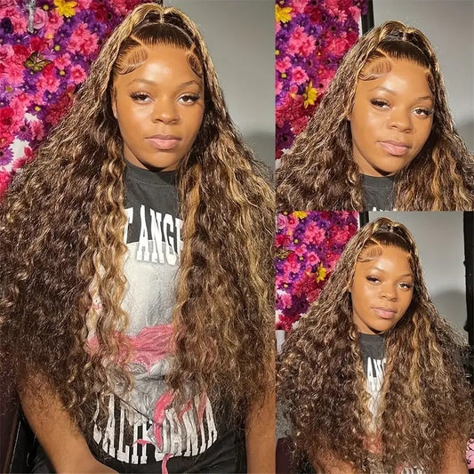 Small Volume Wound Tube Long Curly Wig