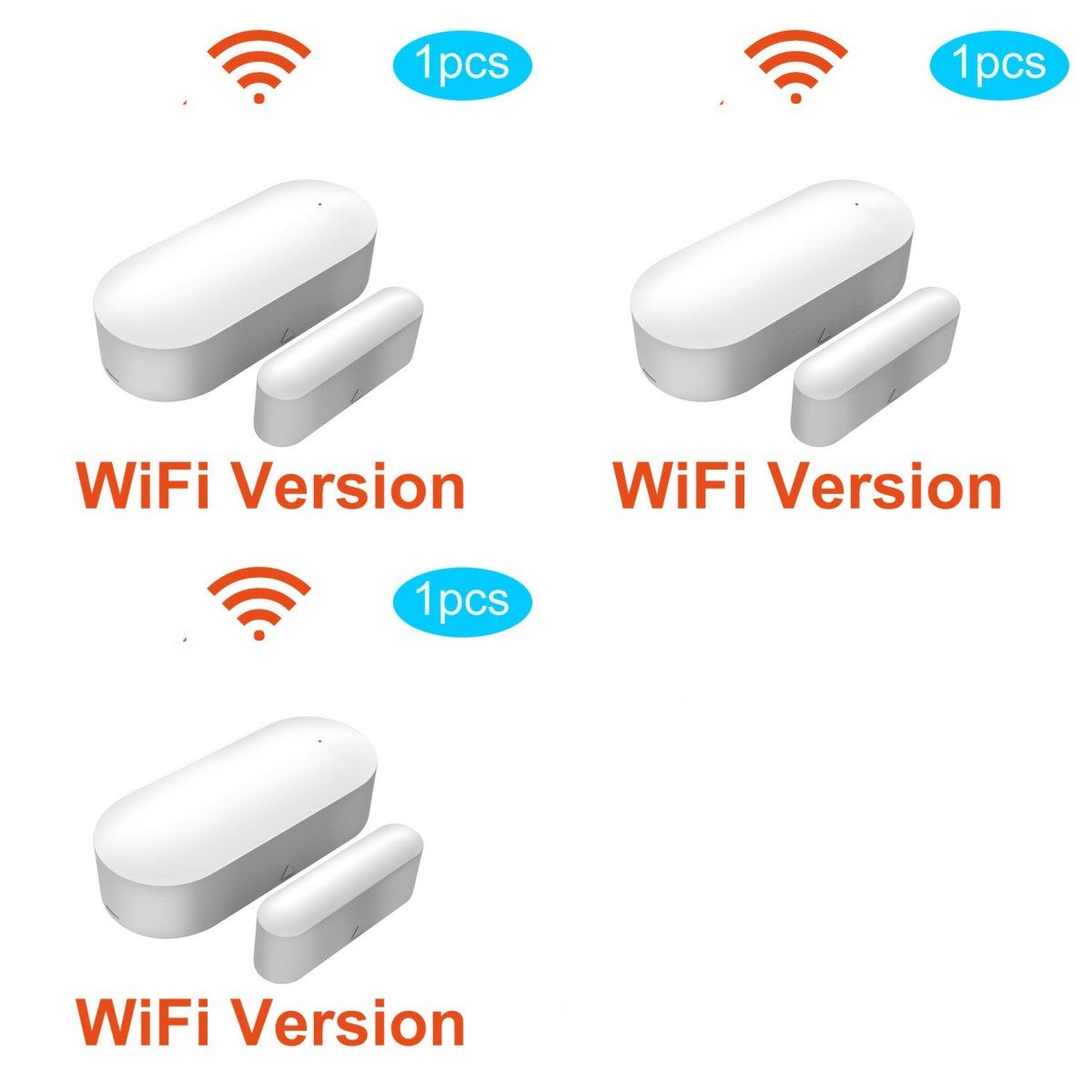Tuya Wifi Smart Door Magnetic Anti-theft Alarm With App