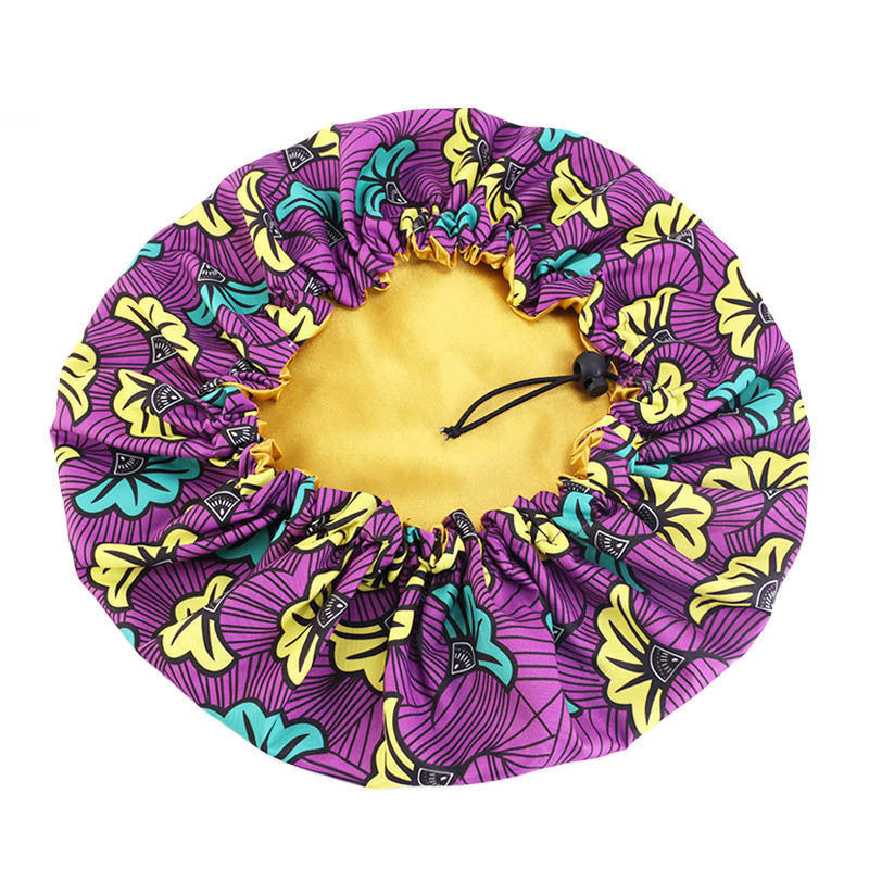 Batik Printed Satin Hat