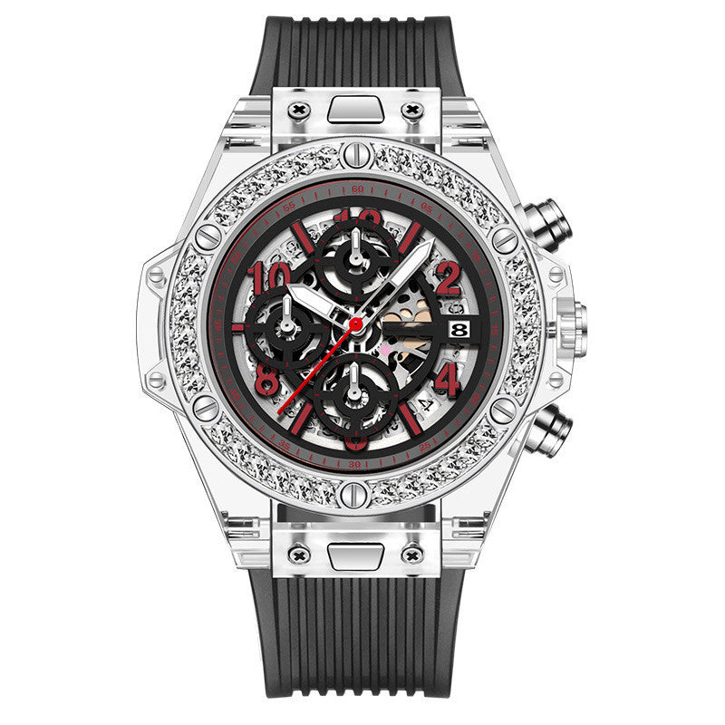 D Inlaid Transparent Waterproof Quartz