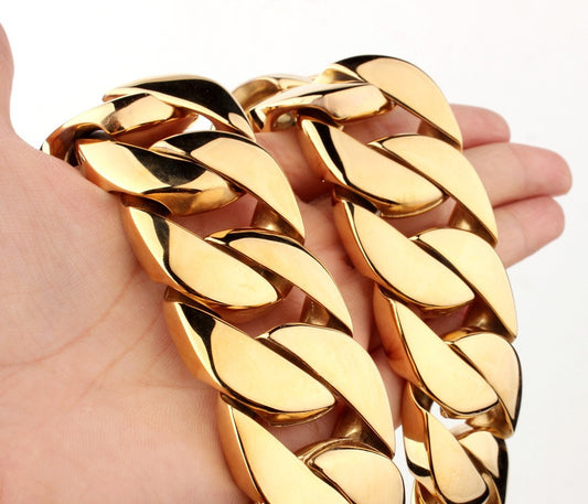 Titanium Steel Vacuum Plating Necklace