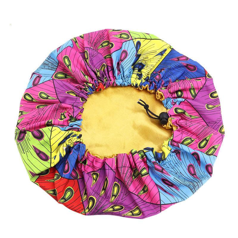 Batik Printed Satin Hat