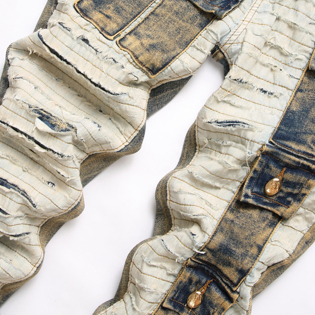 Spliced Cut-Off Multi-Pocket