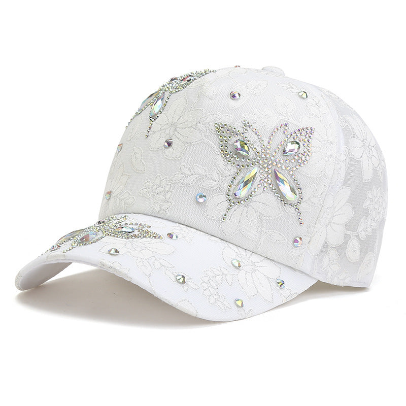 Butterfly Peaked Cap