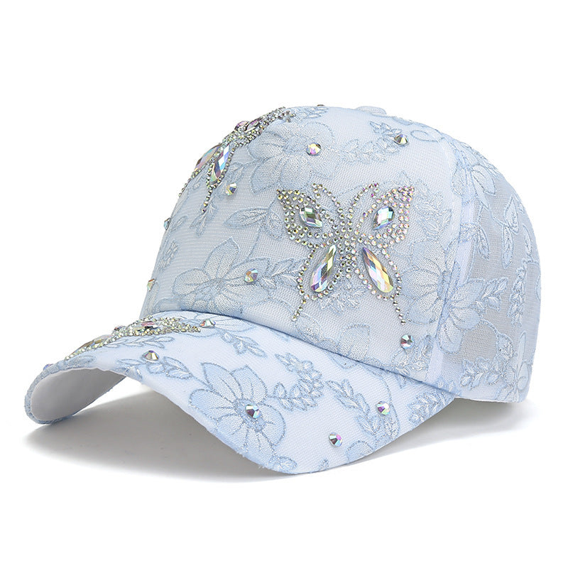 Butterfly Peaked Cap
