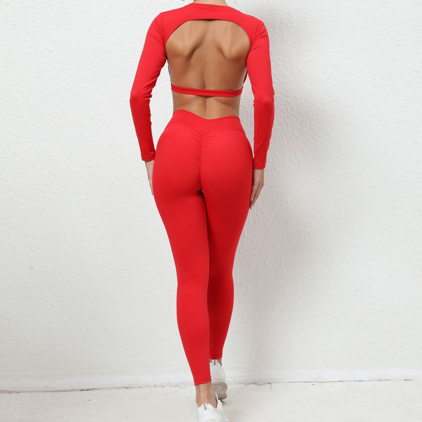 Bare Back Yoga Pants Suit