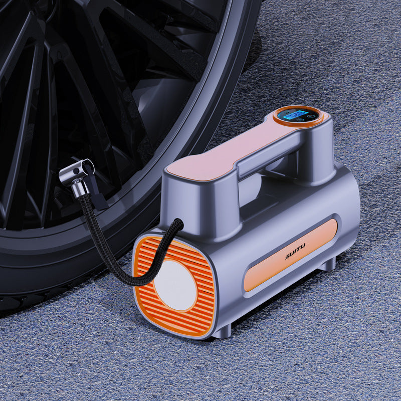 12V DC Portable Tire Inflator Compressor