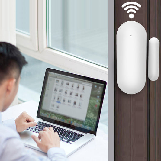 Tuya Wifi Smart Door Magnetic Anti-theft Alarm With App