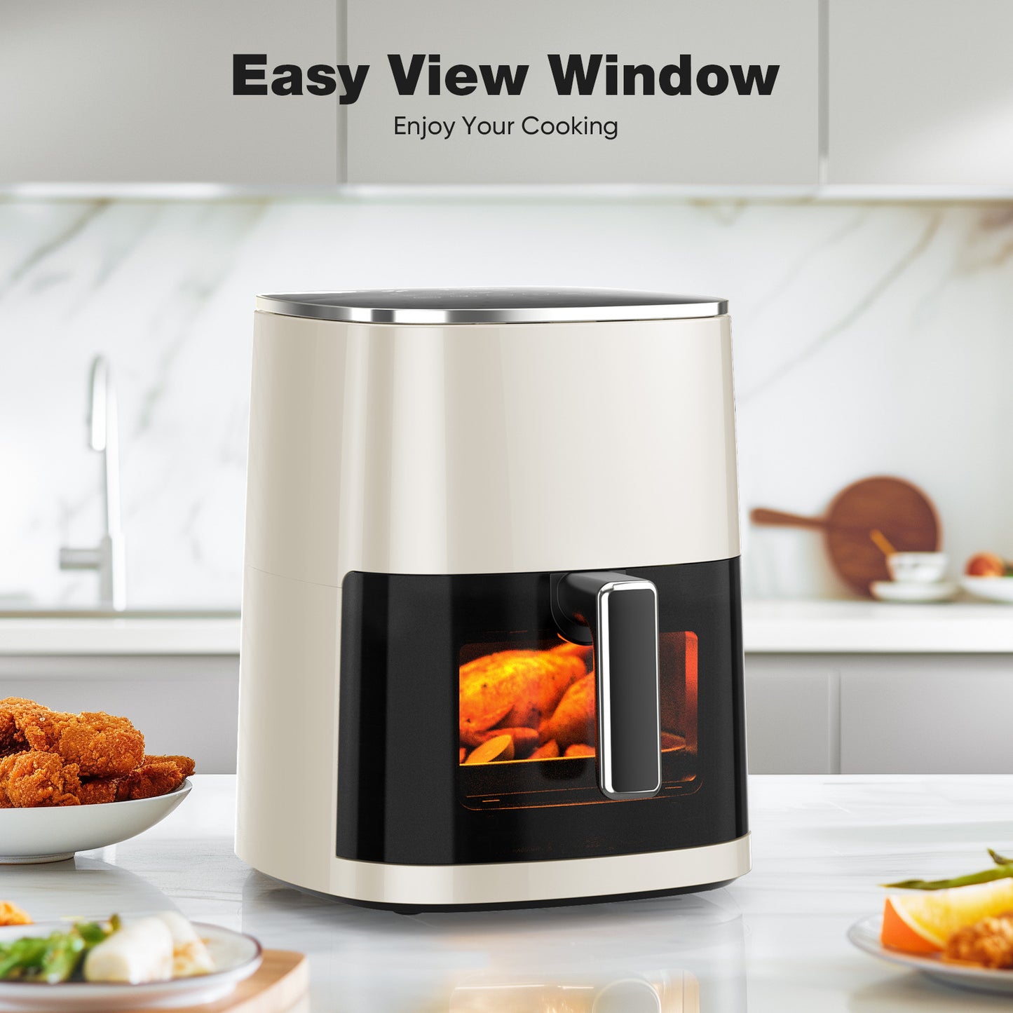 6 Quart 12-in-1 Air Fryer With Window