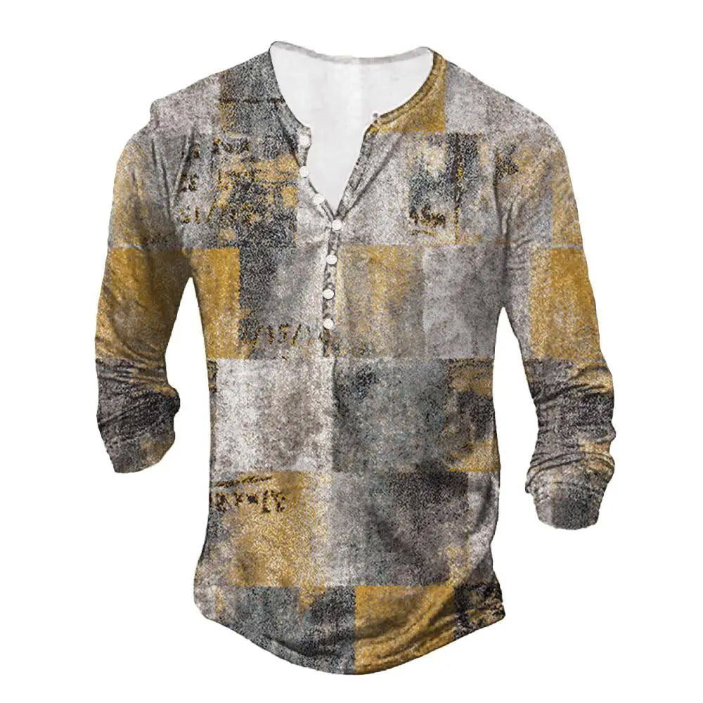 Placket 3D Digital Printed