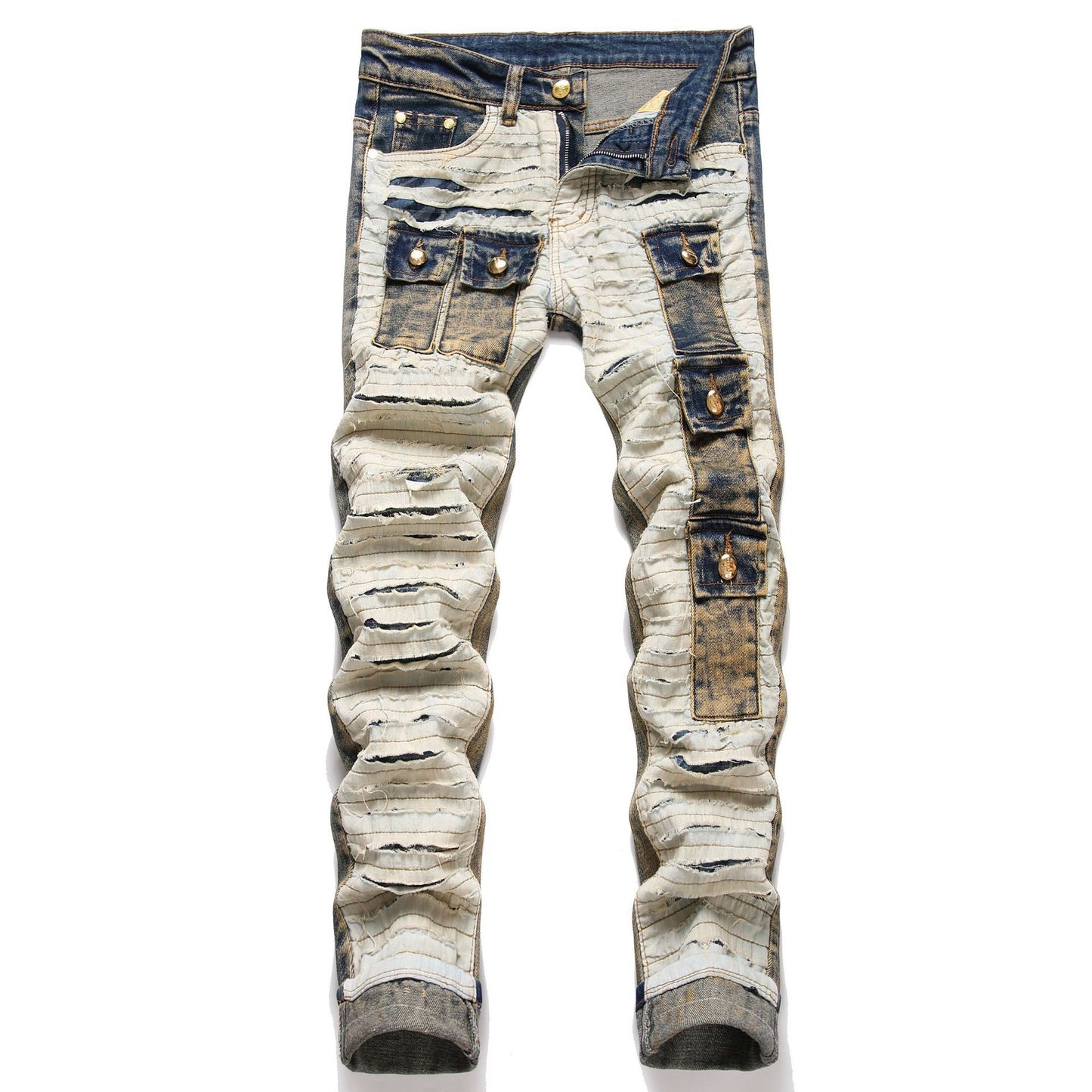 Spliced Cut-Off Multi-Pocket