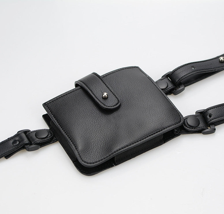 Cowhide Underarm Shoulder Wallet/Mobile Phone