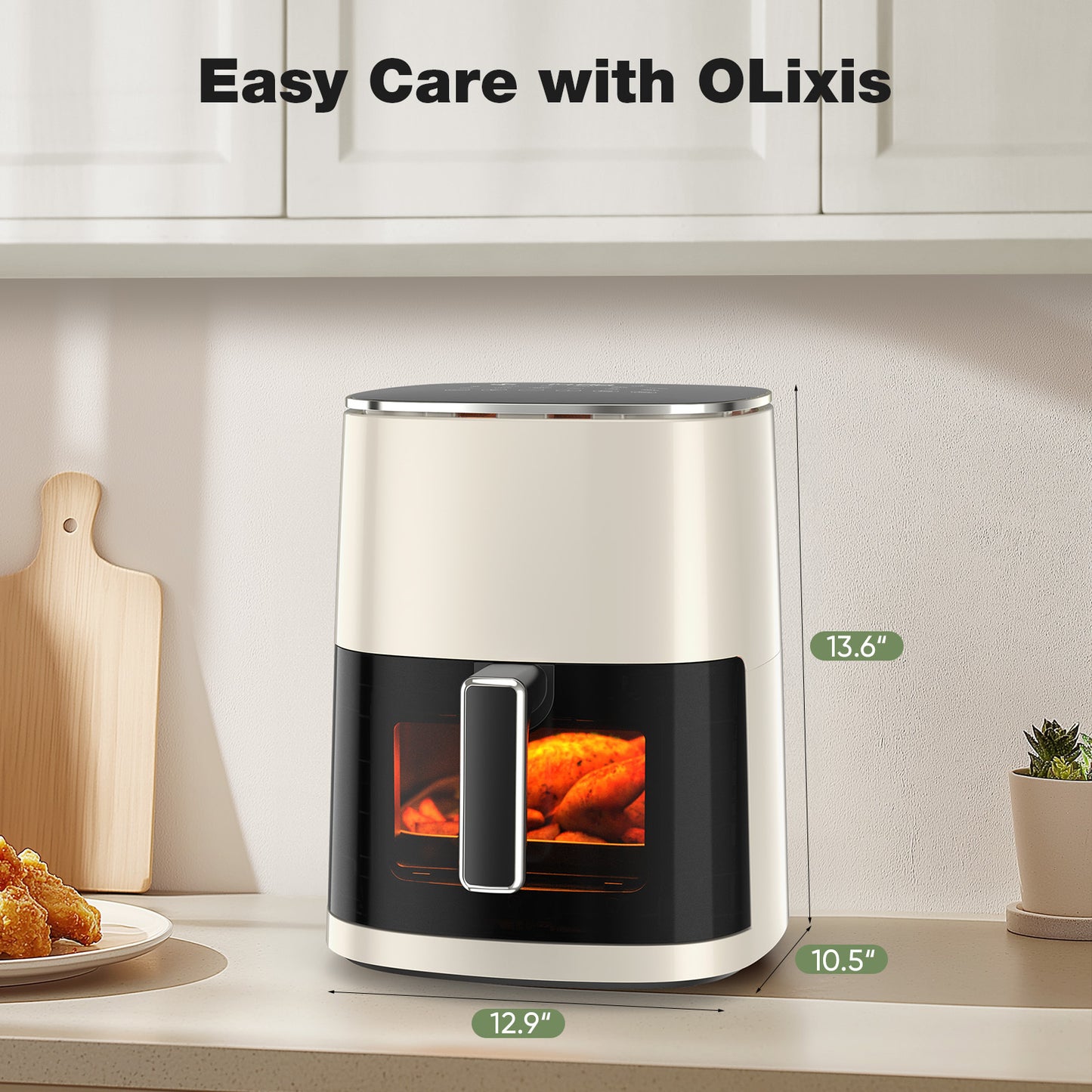 6 Quart 12-in-1 Air Fryer With Window