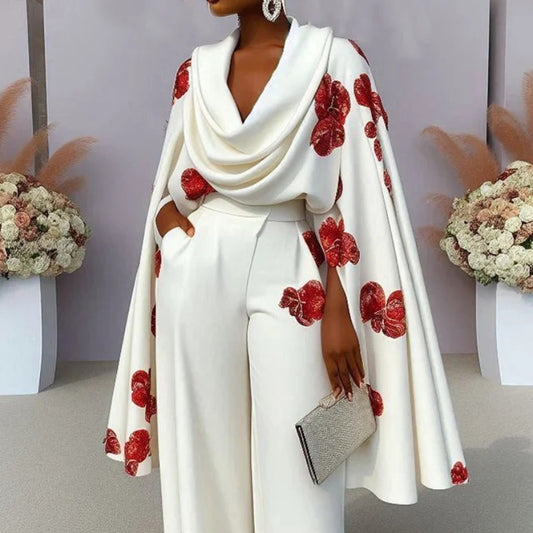 Heap Collar Long Sleeves Two-piece